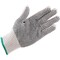 Global Industrial PVC Dot Knit Gloves, Single-Sided, Black, Medium, 1-Dozen 708352M - alternate 4